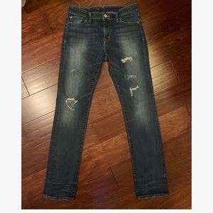 Denim & Supply RL Dark Wash Distressed Jeans 30/32